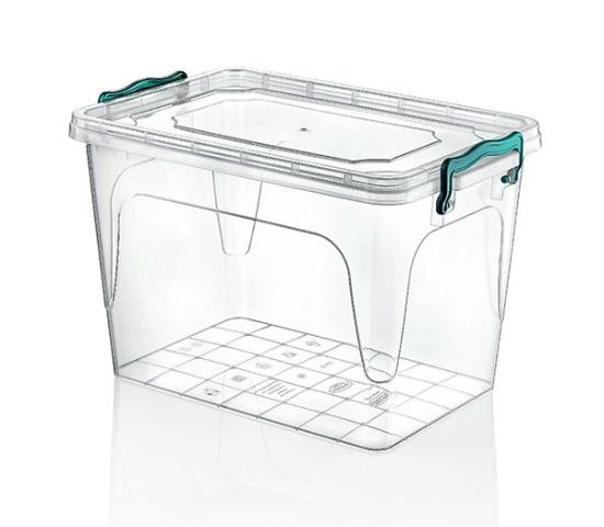 Prekės „Skaidri dėžutė, tinka maistui 21 l 42 x 28,5 x 26,5 cm Hobby life“ paveikslėlis
