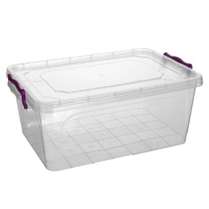 Prekės „Dėžutė maistinė plastikinė skaidri 21 x 14 x 10 cm 1,5 l Hobby life“ paveikslėlis