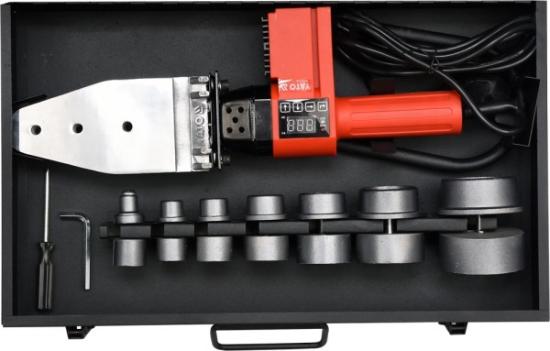 Prekės „Aparatas suvirinimo PVC vamzdžių 850W Yato YT-82250“ paveikslėlis