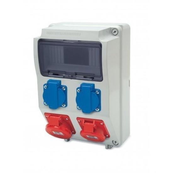 Prekės „Elektros skydas 3959.0032 2x16A5P 2GS 9 modulių, Famatel“ paveikslėlis