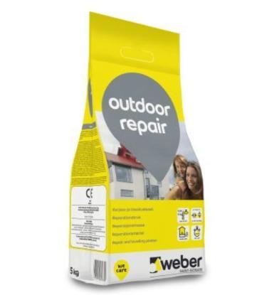 Prekės „Remontinis cementinis mišinys WEBER Outdoor Repair, 5 kg“ paveikslėlis