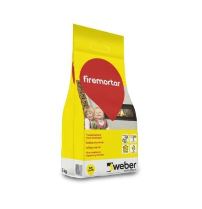 Prekės „Ugniai atsparus mūrijimo mišinys WEBER Fire Mortar, 5 kg“ paveikslėlis