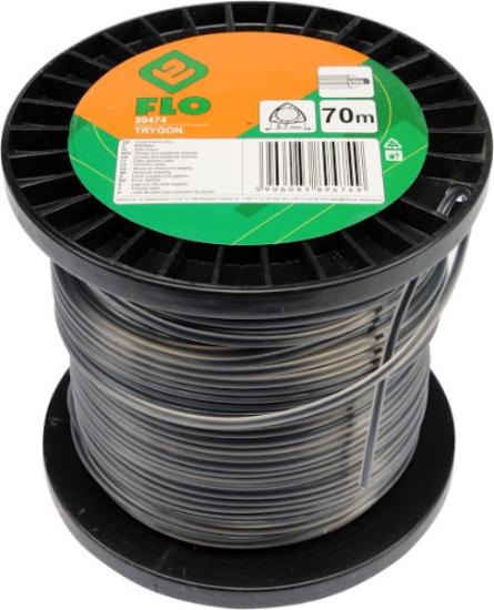 Prekės „Valas trimeriui 2,7 mm x 70 m Trygon Flo“ paveikslėlis