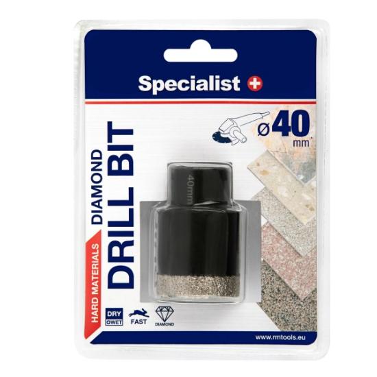 Prekės „Deimantinė karūna ø40mm M14 Specialist+“ paveikslėlis