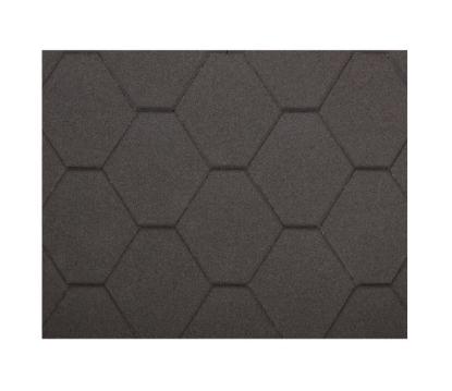 Prekės „Bituminės čerpelės HEXAGONAL Rock, juodos“ paveikslėlis