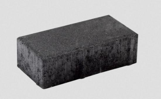 Prekės „Trinkelė Prizma 6B juoda BM 200x100x60 (mm)“ paveikslėlis