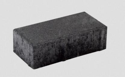 Prekės „Trinkelė Prizma 6B juoda BM 200x100x60 (mm)“ paveikslėlis