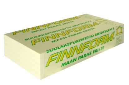 Prekės „Ekstruzinio polistireninio putplasčio plokštė FINNFOAM FL-300XX, 100x585x1235 mm“ paveikslėlis