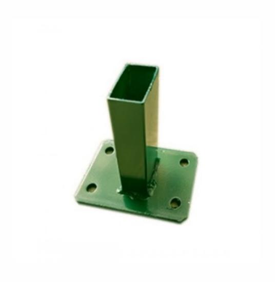 Prekės „Stulpo laikiklis, metalinis, 60x40 mm, žalias“ paveikslėlis