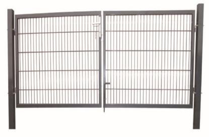 Prekės „Vartai atveriami dvigubi 4000 x 1230 mm antracito spalvos“ paveikslėlis