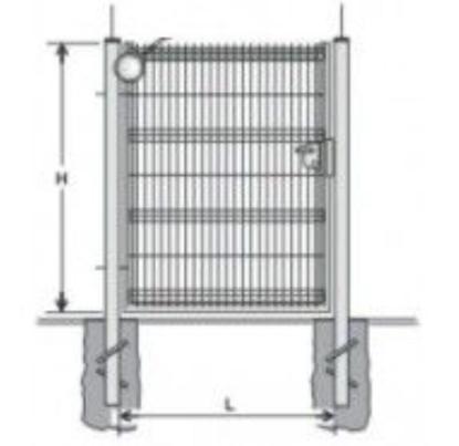 Prekės „Varteliai 1500 x 1000 mm cinkuoti + dažyti“ paveikslėlis