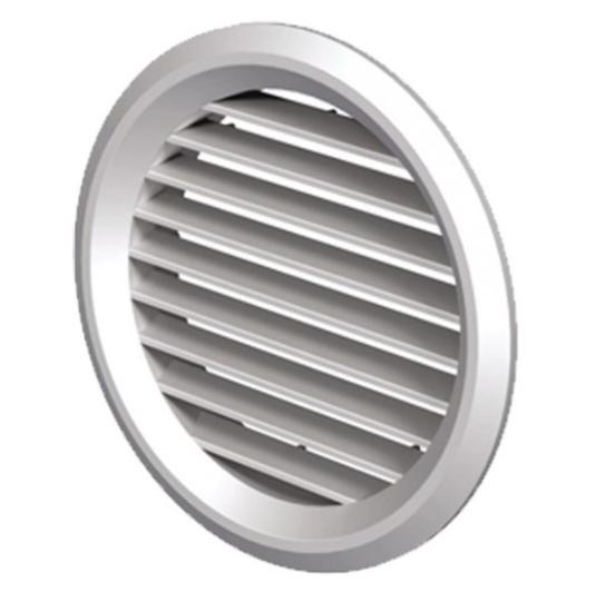 Prekės „Grotelės ventiliacinės plastikinės d 125-125 /160 mm pilkos Vents“ paveikslėlis