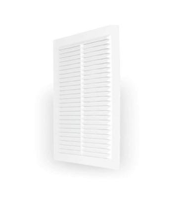 Prekės „Grotelės ventiliacinės plastikinės 170 x 238 mm klijuojamos rudos Vents“ paveikslėlis