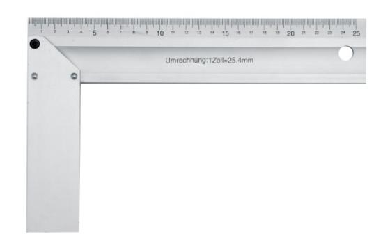 Prekės „Kampainis aliuminis 250mm Vorel“ paveikslėlis