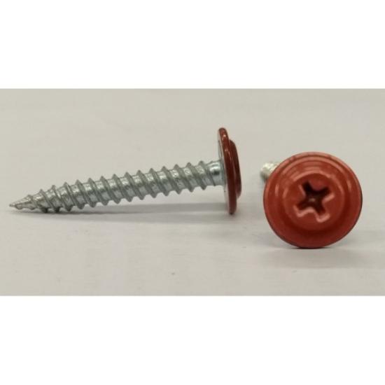 Prekės „Savisriegiai į metalą 4,2x19 mm 250 vnt RAL 8004 T-Fix“ paveikslėlis