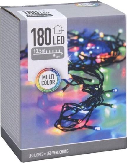 Prekės „Kalėdinė girlianda 180 LED, 13,5 metrų, įvairiaspalvė“ paveikslėlis