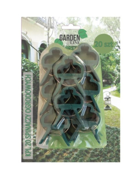 Prekės nuotrauka Segtukai augalams 6x4,5x0,4cm 20vnt Gardenline
