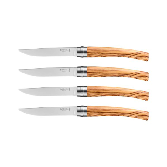 Prekės nuotrauka Stalo peilių su alyvmedžio rankena rinkinys Opinel Table Chic Combination Set