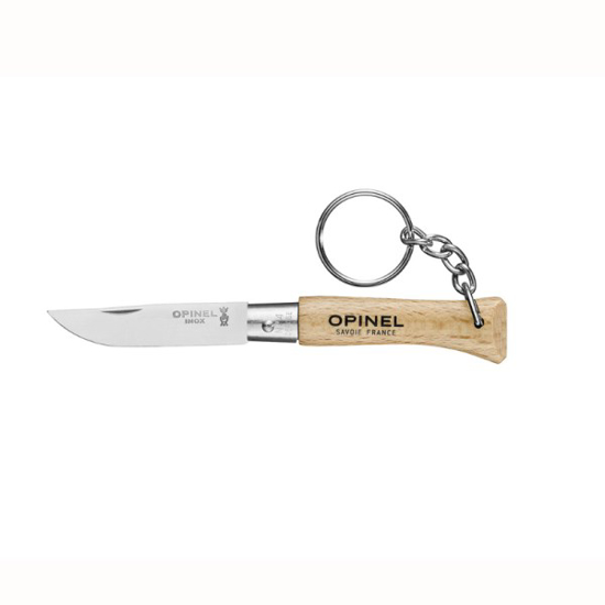 Prekės nuotrauka Kišeninis peilis Opinel Nr.4 su pakabuku raktams