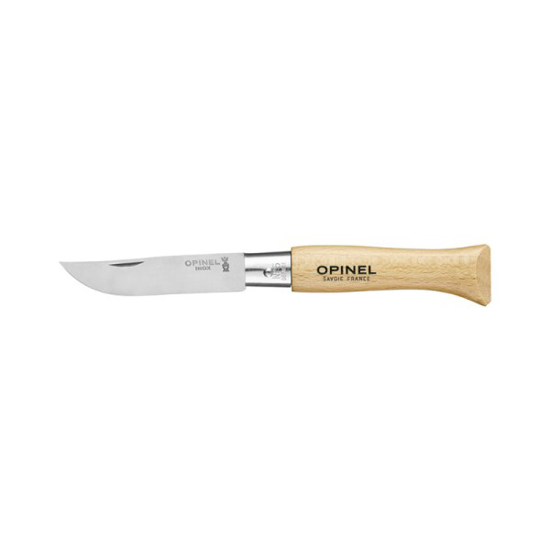 Prekės nuotrauka Kišeninis peilis Opinel Stainless Nr.5 Buko