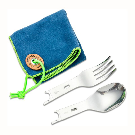 Prekės nuotrauka Šaukšto ir šakutės priedas peiliui Opinel Picnic Plus