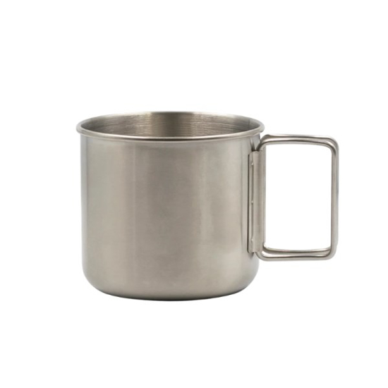 Prekės nuotrauka Laken St. Steel Mug 400 ml. With Foldable Handles