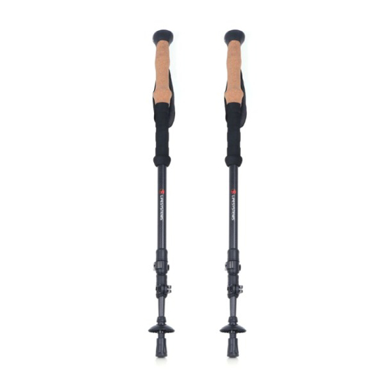 Prekės nuotrauka Trekingo lazdos Lifesystems Carbon Fibre Trekking Poles