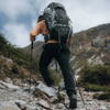 Prekės nuotrauka Trekingo lazdos Lifesystems Carbon Fibre Trekking Poles