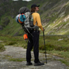 Prekės nuotrauka Trekingo lazdos Lifesystems Carbon Fibre Trekking Poles