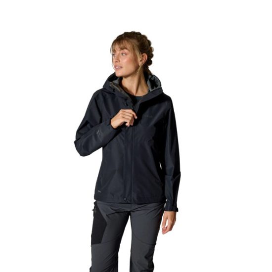 Prekės nuotrauka Moteriška striukė nuo lietaus Rab Downpour Eco Jacket - Avietinė, L