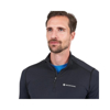 Prekės nuotrauka Vyriški termo marškinėliai Montane Dart Thermo Zip Neck - Juoda, M