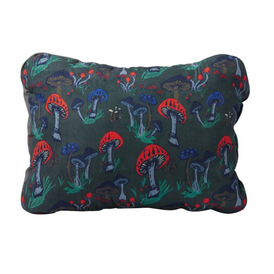 Prekės nuotrauka Pagalvė Therm-a-rest Compressible Pillow Cinch Regular - Mėlyna su grybais (Fun Guy Print)