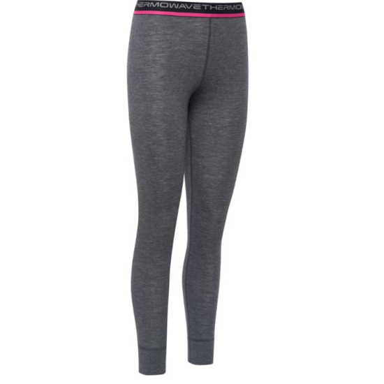 Prekės nuotrauka Moteriškos termo kelnės Thermowave Merino Warm Active - Pilka, L