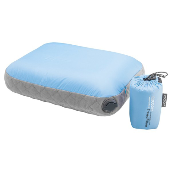 Prekės nuotrauka Kelioninė pagalvėlė COCOON Air Core Pillow Ultralight - Pilka / Mėlyna, L