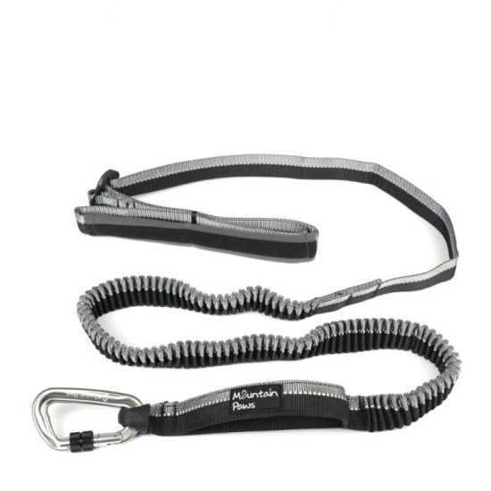 Prekės nuotrauka Šunų pavadėlis Mountain Paws Shock Absorber Dog Lead - Juoda
