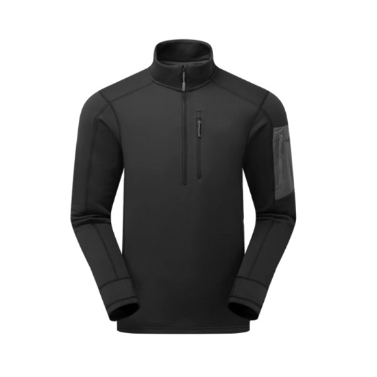 Prekės nuotrauka Vyriški termo marškinėliai Rab Modulus Pull On - Juoda, S