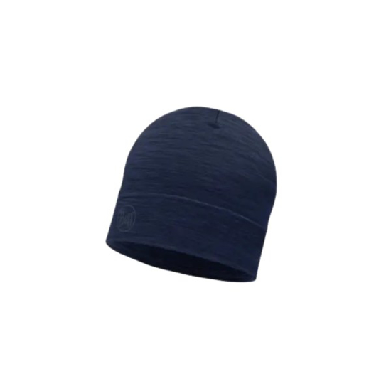 Prekės nuotrauka Kepurė Buff Merino Lightweight Beanie - Tamsiai mėlyna