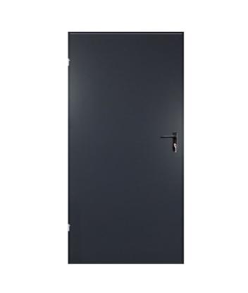 Prekės „Plieninės techninės durys URAN 890x2090 kairinės, antracito spalva (RAL7016)“ paveikslėlis