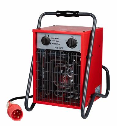 Prekės „Kaloriferis šildymo elektrinis 5kW 3F EUROM EK5001“ paveikslėlis