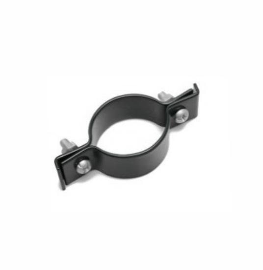 Prekės „Metalinė apvali apkaba - tiesi, 38 mm, antracito spalvos“ paveikslėlis