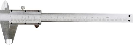 Prekės „Slankmatis matavimui 150 mm / 0,02 mm Inox Vorel 15110“ paveikslėlis