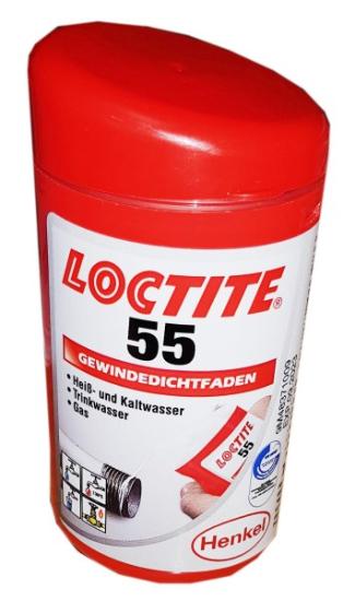 Prekės „Siūlas sriegių sandarinimui LOCTITE55 160 m“ paveikslėlis