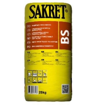 Prekės „Smulkiagrūdis grindų paklotas – betonas SAKRET BS, 25kg“ paveikslėlis