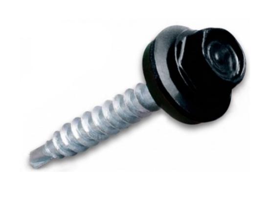 Prekės „Savisriegiai į medį 4,8x28 mm RAL 9005 KKRJP“ paveikslėlis
