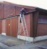 Prekės „Kopėčios aliuminės 2 x 9 pakopų 3,9 x 4,15 x 5,5 m universalios Krause Corda 010292“ paveikslėlis