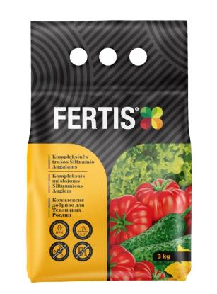 Prekės „Trąšos šiltnamio augalams 3 kg Fertis“ paveikslėlis