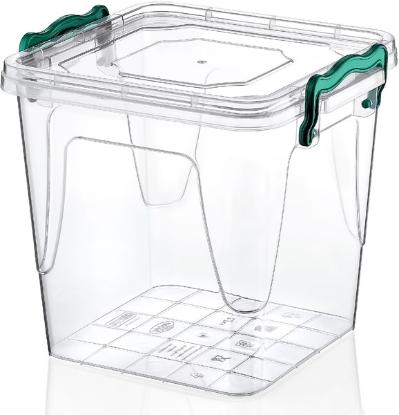 Prekės „Dėžutė skaidri 1,8 l 16,5 x 14 x 15,5 cm Hobby life“ paveikslėlis