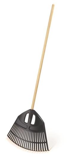 Prekės „Grėblys mediniu kotu juodas 49 cm Rake Expert“ paveikslėlis