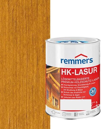 Prekės „Impregnantas medienai HK-LasurEiche rustikal 2,5 l REMMERS“ paveikslėlis