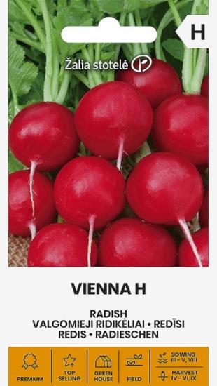 Prekės „Valgomųjų ridikėlių sėklos VIENNA H, 3 g“ paveikslėlis
